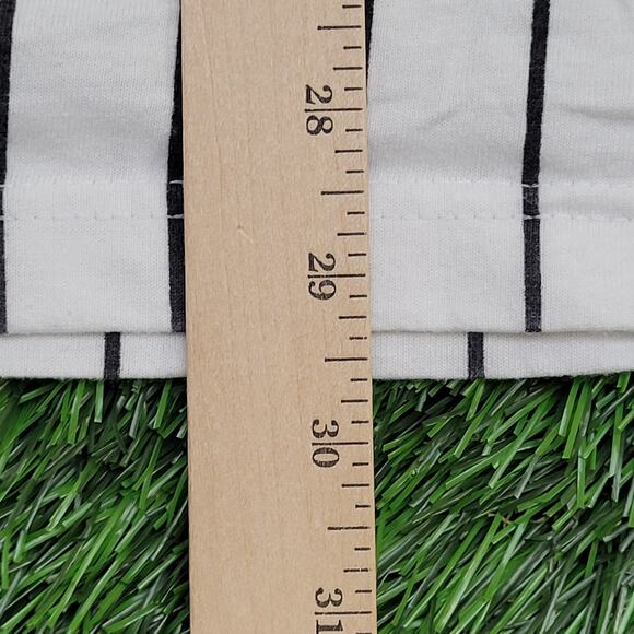 Vintage Chicago White-Sox Henley Shirt XL 23x29 Striped - Picture 13 of 13